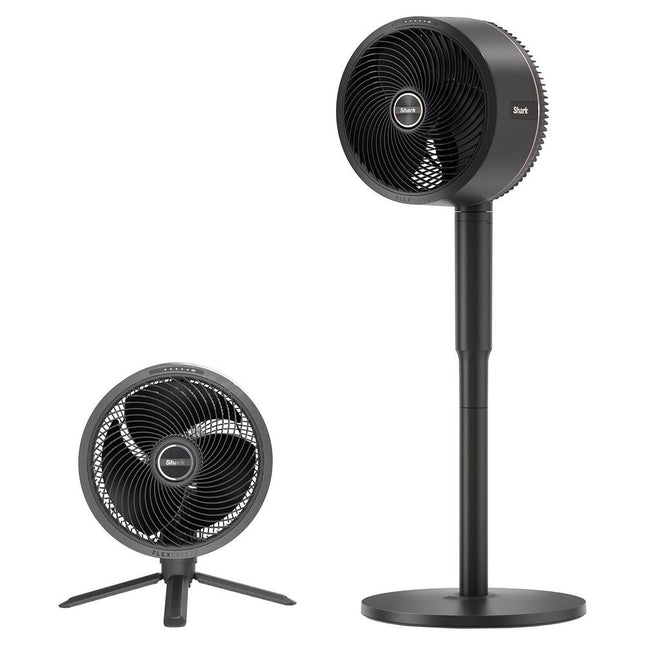Breeze Boost 37" Oscillating Pedestal Fan 5 Speed Remote Control Fan