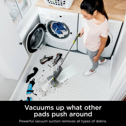 VACMOP Pro Cordless Hard Floor Vacuum Mop – Disposable Pad Cleaning System