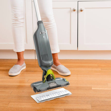 VACMOP Disposable Hard Floor Vacuum & Mop Pad Refills – 16 Count Pack