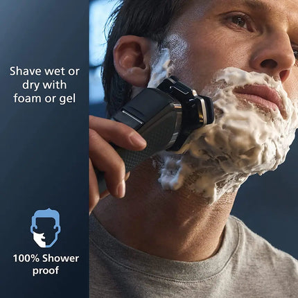 Shaver 7200 Series 7000 Electric Shaver in Blue for Smooth Grooming
