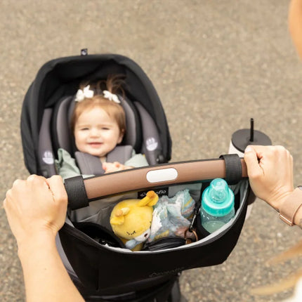 Shyft DualRide Stroller Organizer Crossbody Bag Baby Pram Storage Black