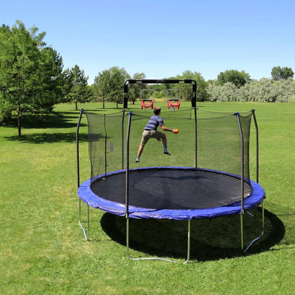 Skywalker 15' Double Hoop Basketball Game – Outdoor Fun for Kids & Teens