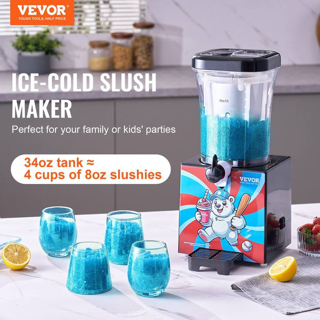 Home Slushy Machine – 34oz Margarita & Smoothie Frozen Drink Maker