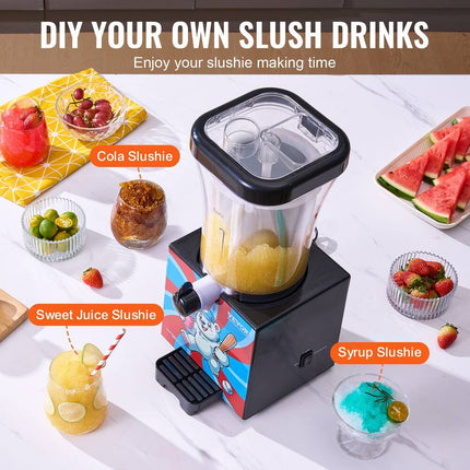 Home Slushy Machine – 34oz Margarita & Smoothie Frozen Drink Maker