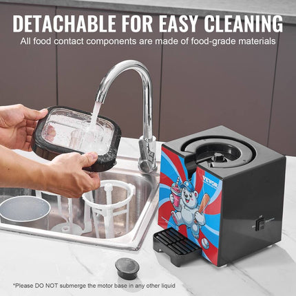 Home Slushy Machine – 34oz Margarita & Smoothie Frozen Drink Maker