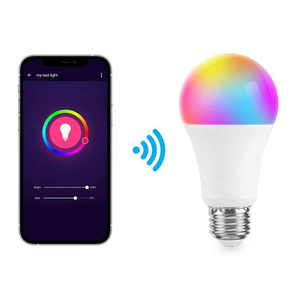 Smart A19 Dimmable Color Changing LED Light Bulbs, 2-Pack, No Hub Required