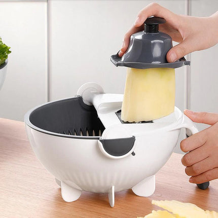 Smart Chopping and Strainer Bowl – Multi-Use Kitchen Tool
