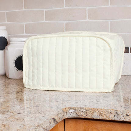 Solid 4-Slice Toaster Cover – Dust Protection, Appliance Not Included