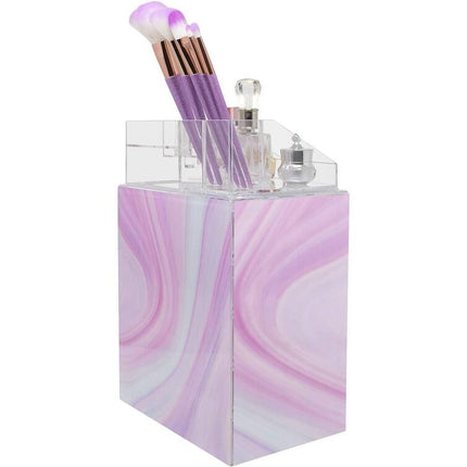 Acrylic Cosmetic and Jewelry Storage Case with 3 Large and 4 Small Drawers