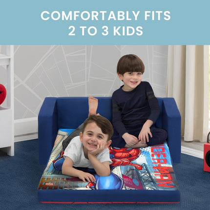 Spider-Man Cozee Flip-Out Sofa 2-in-1 Convertible Kids Sofa Lounger