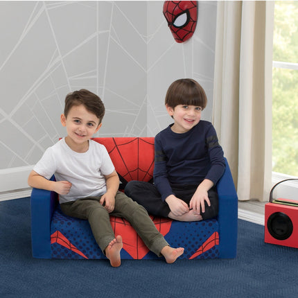 Spider-Man Cozee Flip-Out Sofa 2-in-1 Convertible Kids Sofa Lounger
