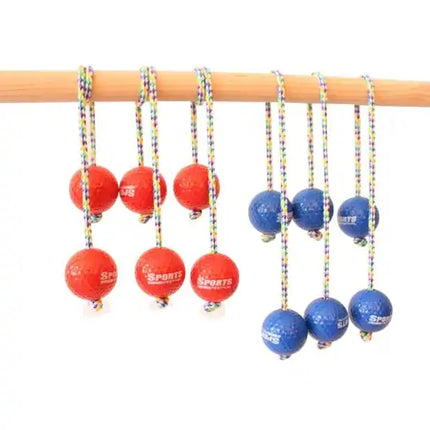 Sports Festival Ladder Ball Replacement Bolas – 6 Pack Toss Game Set
