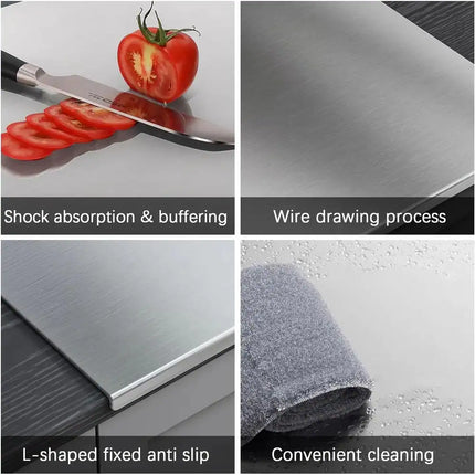 Durable Stainless Steel Kitchen Cutting Board – Prep & Serve