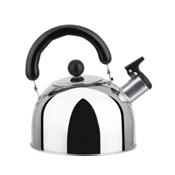 Stovetop Stainless Steel Tea Kettle Induction Compatible Easy Pour Handle