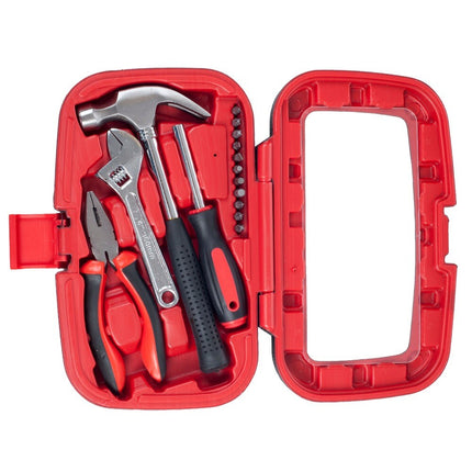 15-Piece Household Tool Set – Hammer, Screwdrivers, Pliers & Wrench