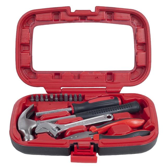 15-Piece Household Tool Set – Hammer, Screwdrivers, Pliers & Wrench