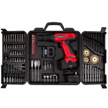 18V Cordless Power Drill Set – 89 Piece Tool Kit with Battery & Charger