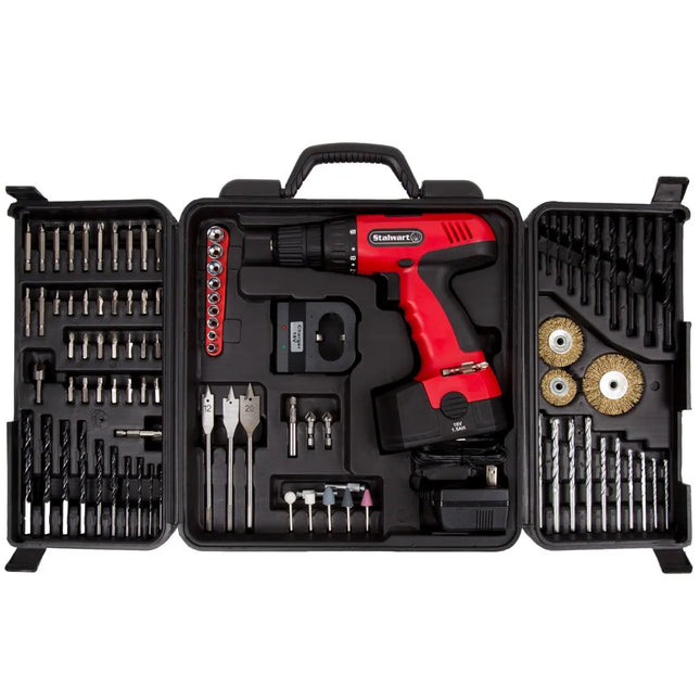 18V Cordless Power Drill Set – 89 Piece Tool Kit with Battery & Charger