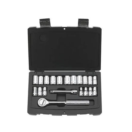 20 Piece Socket Wrench Set 92-802 Garage Workshop Tool Kit