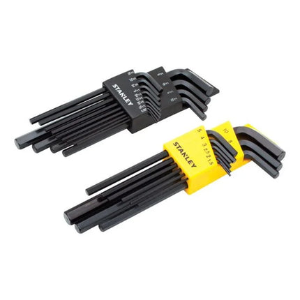 22 Piece Long Arm Hex Key Set Hand Tools 85-753 Allen Wrench Kit