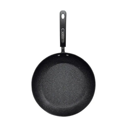 The Rock Aluminum Fry Pan 9.5 Inch Black Nonstick Cooking Skillet