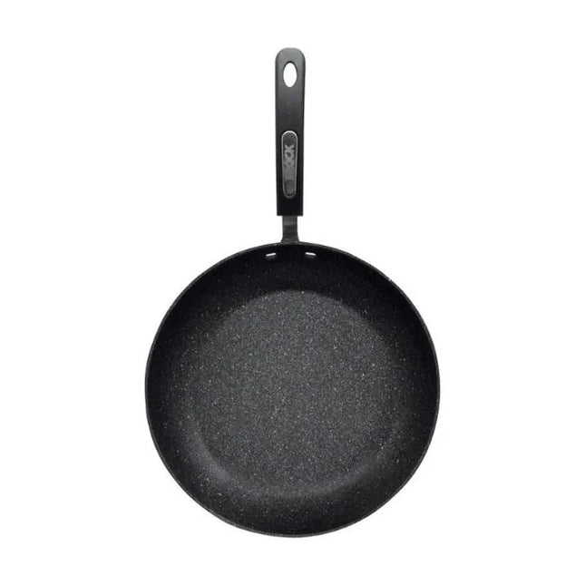 The Rock Aluminum Fry Pan 9.5 Inch Black Nonstick Cooking Skillet