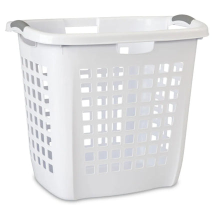 Ultra Easy Carry Plastic Laundry Basket Hamper 4 Pack for Dirty Clothes