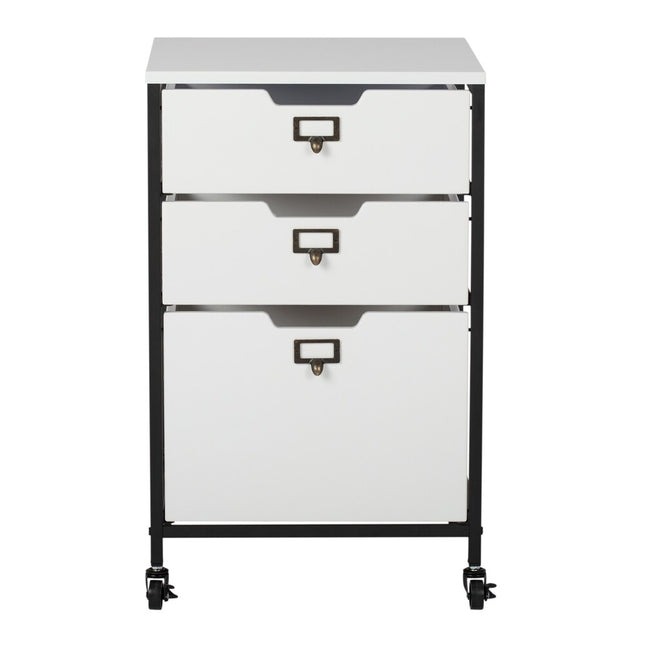 Sew Ready 3-Drawer Mobile Organizer for Craft, Sewing & Office Storage