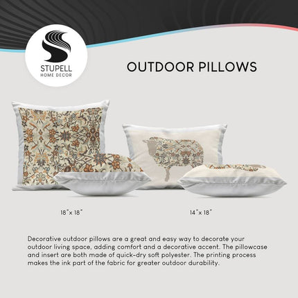 Stupell Golf Course Terrain Outdoor Throw Pillow by Michael Willett Printed Decor