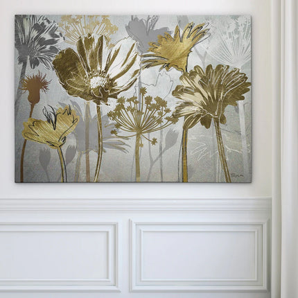 Summer’s Field Gallery Wrapped Canvas Wall Art Farmhouse Home Decor