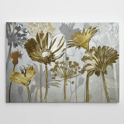 Summer’s Field Gallery Wrapped Canvas Wall Art Farmhouse Home Decor