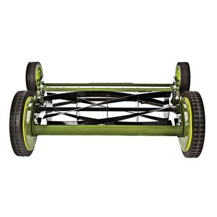 Manual Reel Mower 20-Inch with Grass Catcher and Adjustable Cutting Height