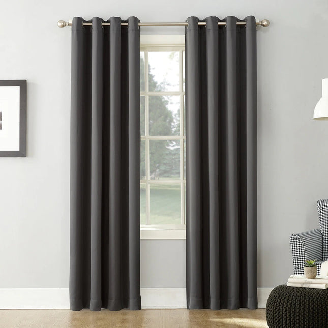 Hayden Energy-Saving Blackout Curtain – 1 Grommet Panel, Single Panel