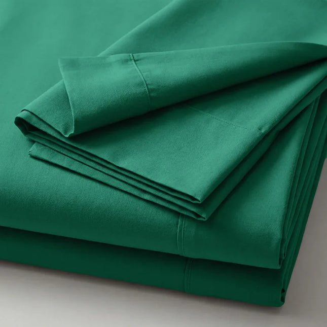 Twin XL Hunter Green 800 Thread Count Cotton Blend Sheet Set Soft Luxury Bedding