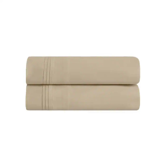 Egyptian Cotton 650 Thread Count Solid Pillowcase Set of 2 Soft Luxury