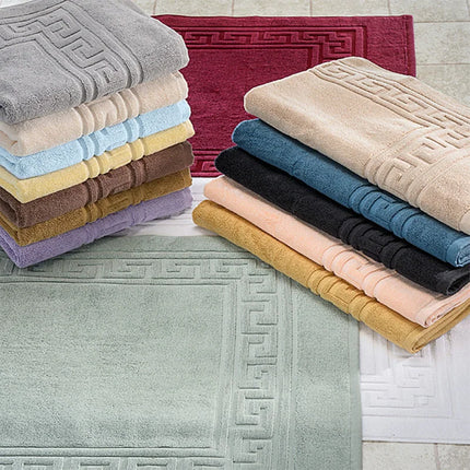 Plush Cotton Bath Mat Set – 900 GSM, Soft & Absorbent, 2-Piece