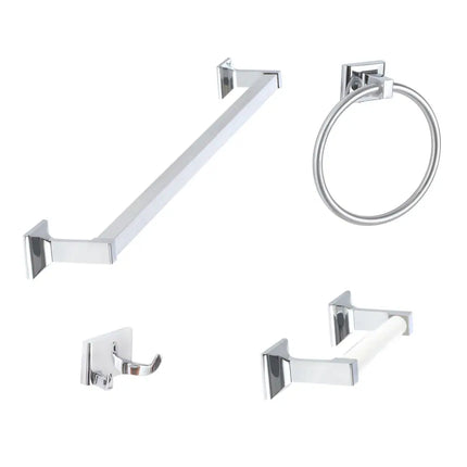 4-Piece Basic Bath Set – BA-SET-PH2 Package with 30" Towel