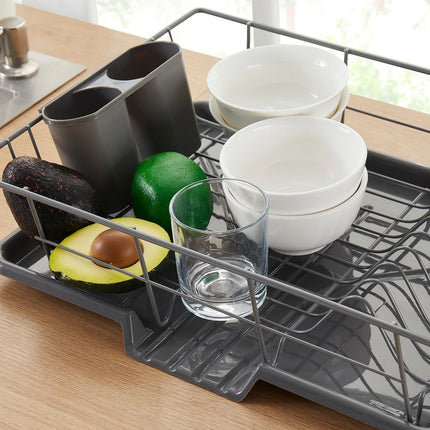 3-Piece Kitchen Sink Dish Drainer Set – Compact & Durable