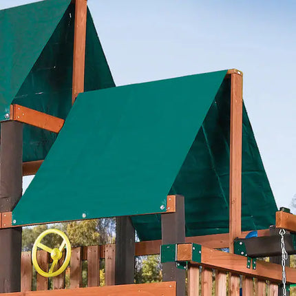 Heavy Duty Swing Set Canopy Roof Replacement Cover 43 x 90 Inches
