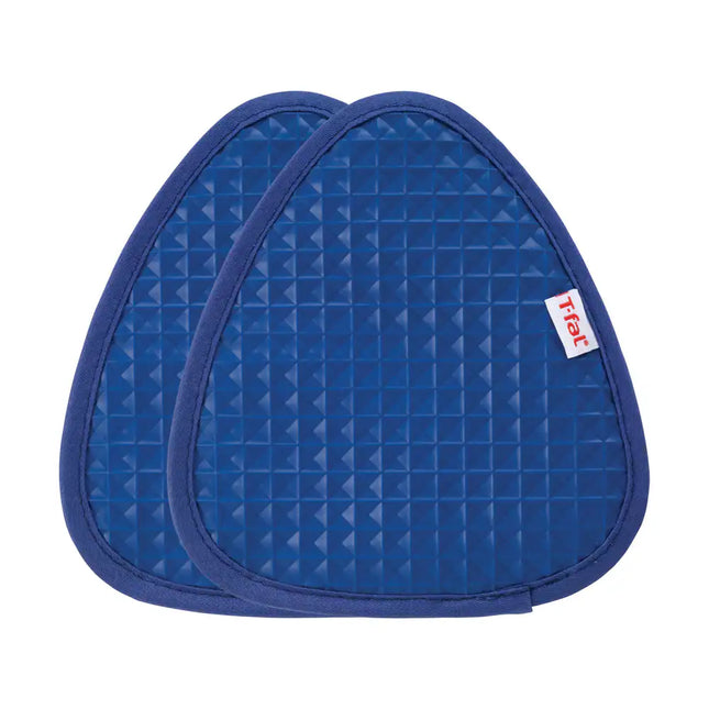 2 Pack Soft Flex Waffle Silicone Pot Holder Set by Textiles Heat Resistant Pads