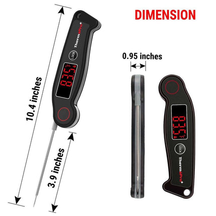 ThermoPro LCD Grill Meat Thermometer Instant Read Cooking Temperature Probe