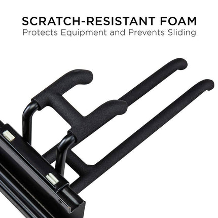 8 Piece Garage Tool Organizer Wall Mounted Metal Rack Broom Mop Rake Holder