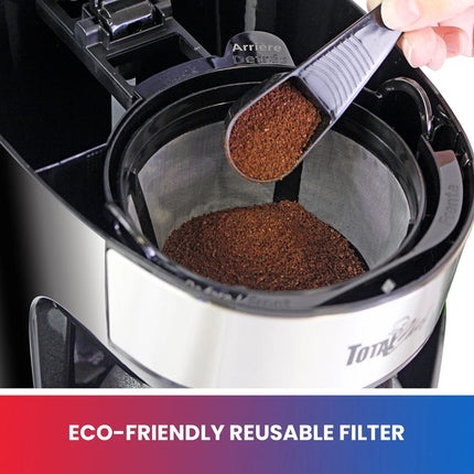 Programmable Coffee Maker, 12-Cup Capacity with Filter & Digital Controls