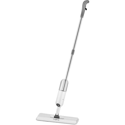 True & Tidy Spray Mop with 360° Swivel Head – Removable Water Tank White