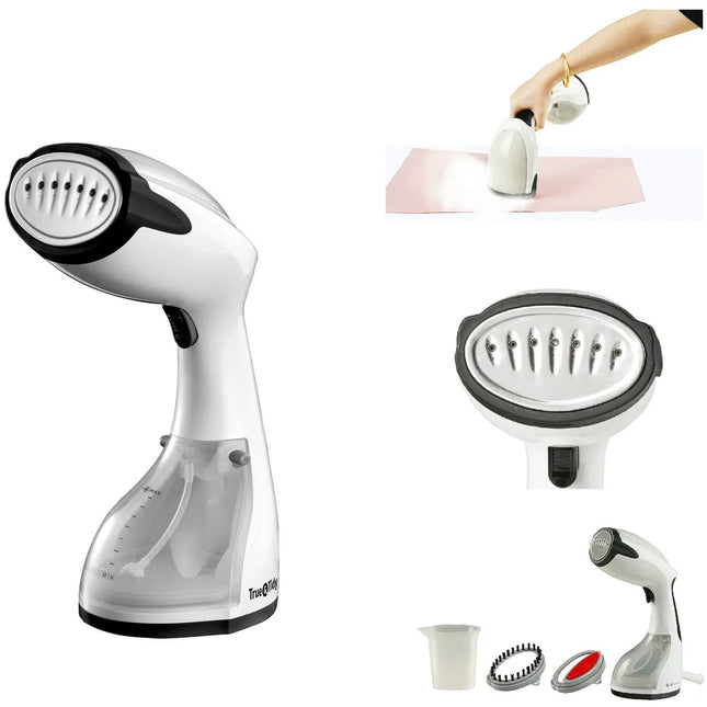 True & Tidy Steam Press Garment Steamer for Clothes Wrinkle Removal
