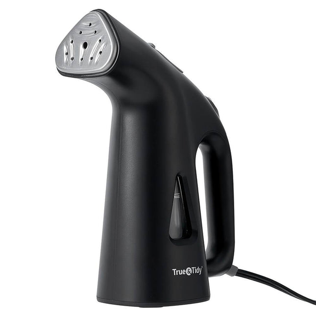 True & Tidy Portable Vertical Fabric Steamer for Home and Travel Use