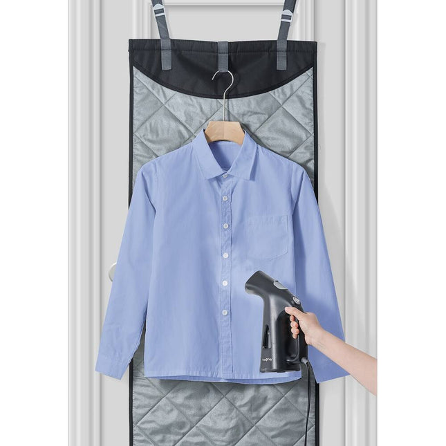 True & Tidy Portable Vertical Fabric Steamer for Home and Travel Use