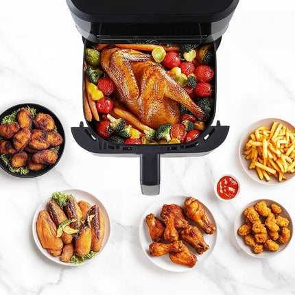 Air Fryer XL Premium 7QT Stainless Steel Ceramic Nonstick PFOA PTFE Free
