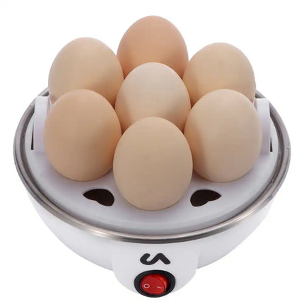 Deluxe Rapid Egg Cooker System Electric Hard Soft Poached Egg Maker