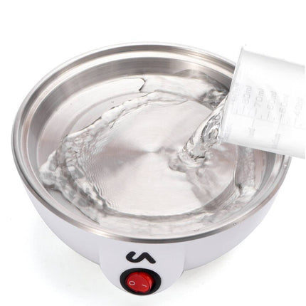 Deluxe Rapid Egg Cooker System Electric Hard Soft Poached Egg Maker
